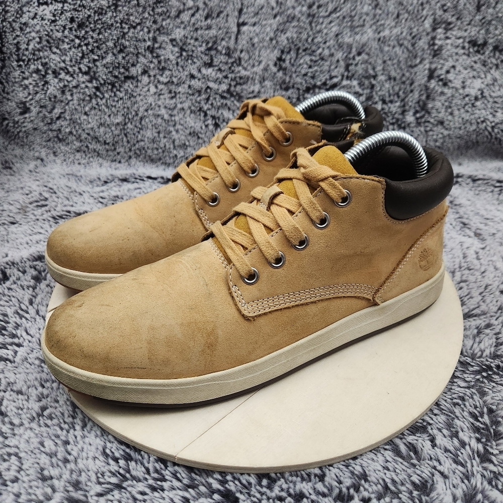 Timberland Boys' Davis Square Zip Chukka Boots Size 7 - Picture 4 of 9